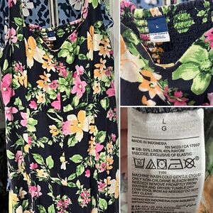 Old Navy Floral Print Dress
